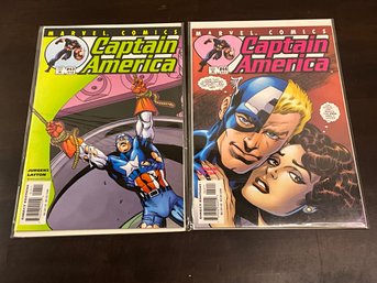 Captain America Comic Books 43 And 44 (510 And 511)