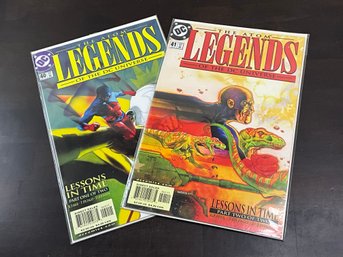 The Atom Legends Of The DC Universe Comic Books 40 And 41