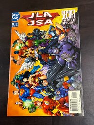 JLA JSA Secret Files And Origins Comic Book #1