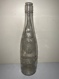 Vintage Virginia Dare Glass Wine Bottle