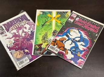 Fantastic Four, Daredevil Ninja And Universe X Comic Books
