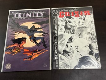 Just Imagine Stan Lee's Crisis And Trinity Batman, Superman & Wonder Woman Graphic Novels