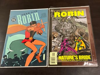 Robin Year One And Robin Natures Bride Graphic Novels