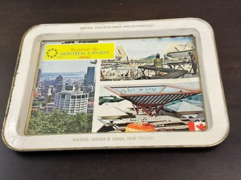 1967 Montreal Expo Metal Tray