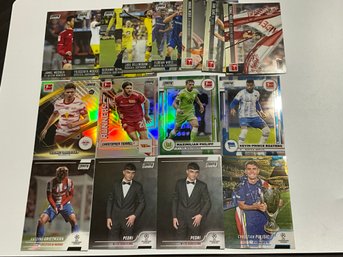Stadium Club Chrome Soccer Lot With Inserts And Pulisic Refractor