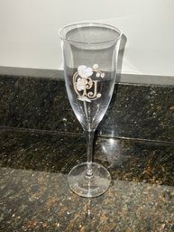 Perrier Jouet PJ Champagne Flute 8' Glass