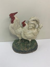 Cast Iron Chicken Rooster Door Stop