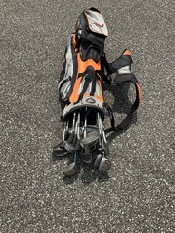 Large Set Of Mixed Golf Clubs In Bag