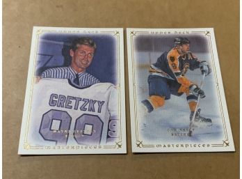 Wayne Gretzky And Cam Neely 2008-09 Upper Deck Masterpieces