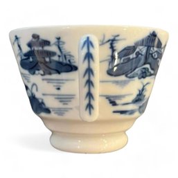 Mottahedeh Cobalt Blue Cantonese Teacups, Set Of 6