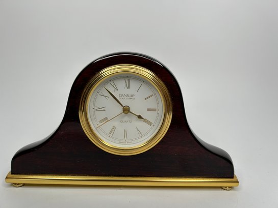 Vintage Danbury Clock Company Quartz  Desk Clock