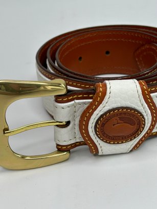 Dooney & Bourke Woman's Leather Belt Size Large 34-36
