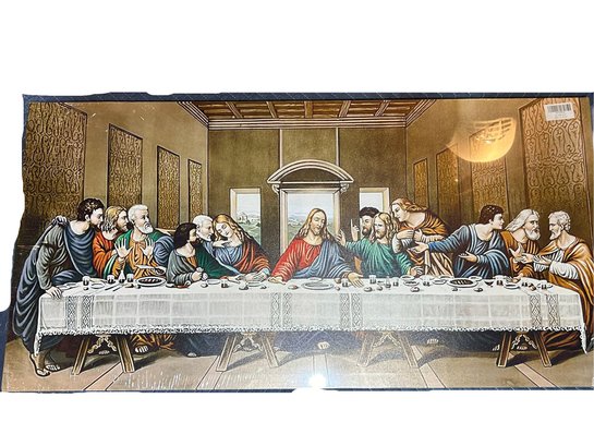 The Last Supper On Canvass