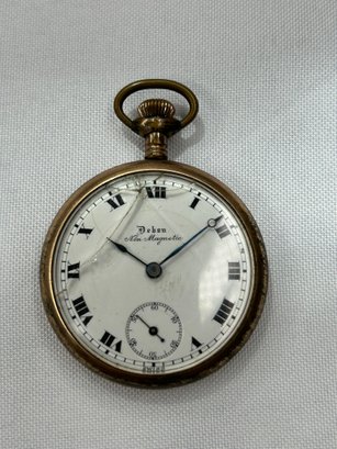 Vintage Debon Non Magnetic Swiss Pocket Watch