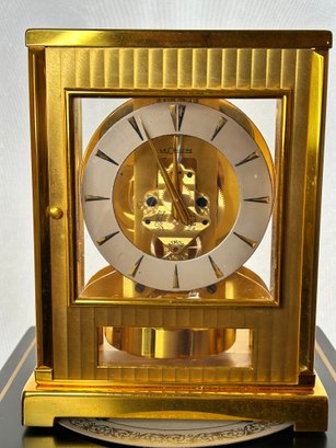 Vintage Le Coultre Atmos Mantle Clock - 15 Jewels, Switzerland