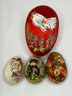 Mixed Collection Of Hand Painted Eggs