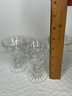 Set Of 3 Glass Cordial Glasses