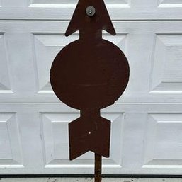 Antique PDNY No Parking Bus Stop Sign Marbellite Co Cast Iron New York City Police Department