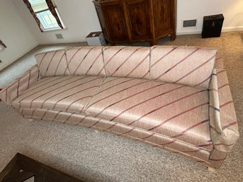 Vintage Curved Back 2 Cushion Sofa Couch