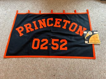 LARGE 60' X 41' Princeton Class Reunion Felt Flag Pennant '02-'52 And Record