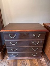 2 Drawer Legal Size Wood File Cabinet