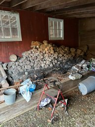 Stack Of Dry Firewood