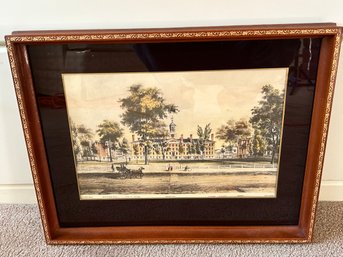 Princeton University Nassau Hall Framed Art