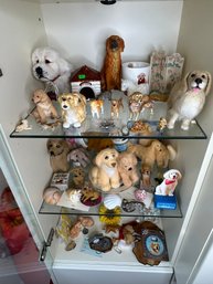 Collection Of Golden Retriever And Dog Related Trinkets & Small Collectables