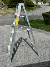 Keller 6' Aluminum Ladder 225 Lb Rating - Commercial Type II