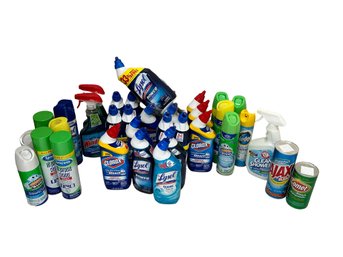 Lot Of Bathroom Cleaning Supplies- Primary Bathroom