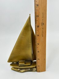 Brass Sail Boat