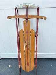 Vintage Flexible Flyer No 47 J Sled