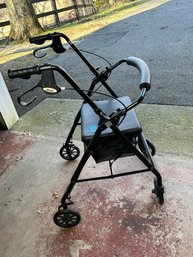 Drive 4 Wheel Rollators Walker With Seat And Hand Brakes # 1419