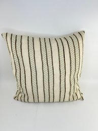 Beaded Throw Pillow 19'x19'