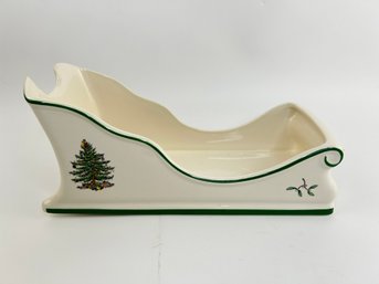 Spode Christmas Sleigh Candy Dish