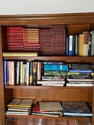 Book Collection In Dining Room