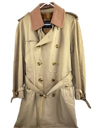 Burberry London 3/4 Trench Coat