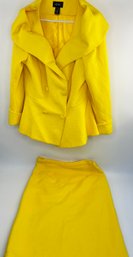 Ashro Yellow Womans Suit Size 16 W