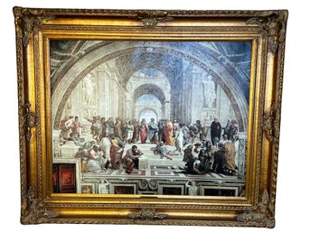 The School Of Athens, Raphael Sanzio De Urbino Reproduction Painting