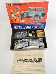 Vintage Hubley Metal A Town Sedan Car Kit