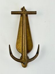 EB Brass Anchor Door Knocker