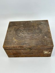 Vintage Schwartz's Queens Cigar Box