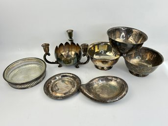 Reed & Barton, Paul Revere  & Other Silver Plate Tableware