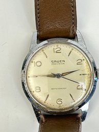 Gruen Precision Waterproof Mens Wrist Watch