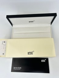 Mont Blanc Pen Case And Box Only