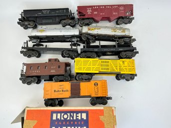 Vintage Lionel Freight Train Car LOT