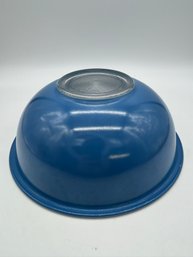 Vintage Pyrex 326 4L Primary Blue Bowl Large Mixing Bowl 12'