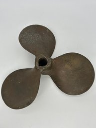 Solid Brass Boat Or Ship Propeller 15 Lbs!