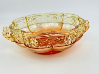 Jeanette Glass Bowl Amberiana Candy Dish