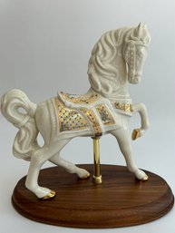 Lenox China Jewels Collection Horse Statue